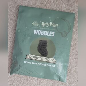 Warner Bros. The Woobles Dobby's Sock Teeny Tiny Accessory Kit - Teal New Sealed
